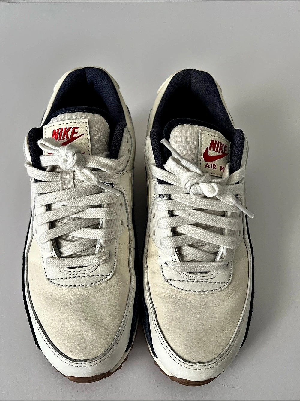 Nike Air Max 1 Sneakers Cream & Blue US 7